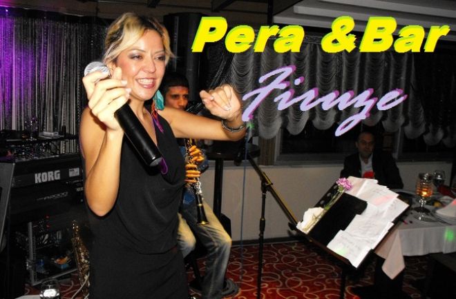 Pera Bar, Firuze ile coştu