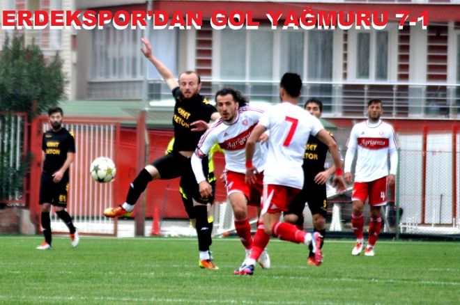 ERDEK`TE GOL SAĞANAĞI