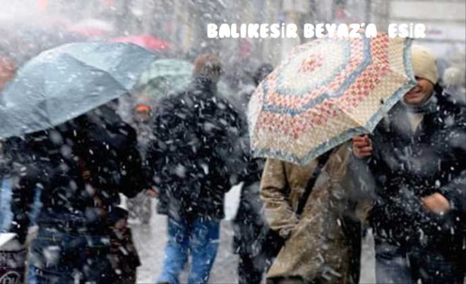 Balıkesir`de kar tatili