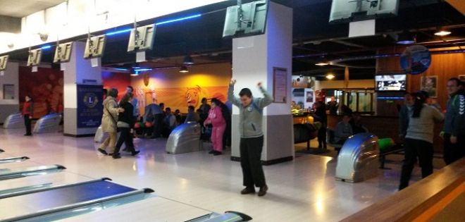 Engellilerin Bowling sevinci