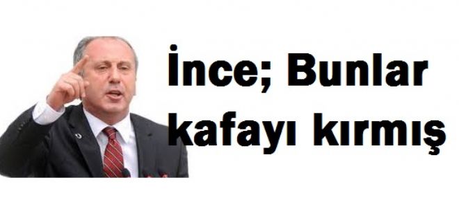 ``Bunlar Kafayı Kırmış``