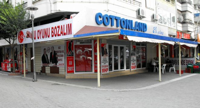 MHP Erdek`te seçim bürosuna geçti