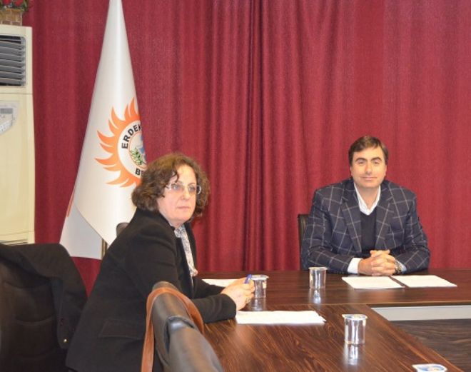 Erdek Belediye Meclisinde CHP mücahiti