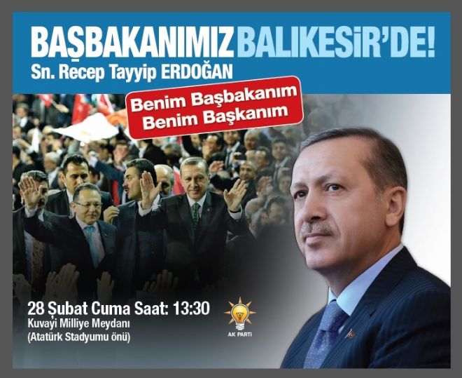 BAŞBAKANIMIZ BALIKESİR`DE