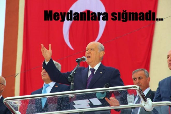 Bahçeli geldi, Hayat durdu...
