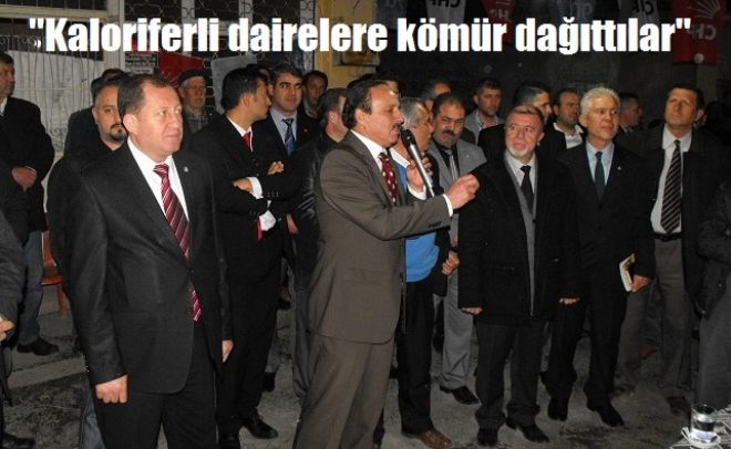 Köse``Kaloriferli dairelere kömür dağıttılar``