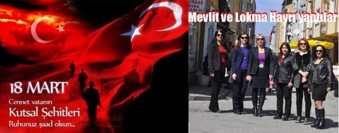 Hancıoğlu`ndan Çanakkale şehitlerine mevlit ve lokma hayrı