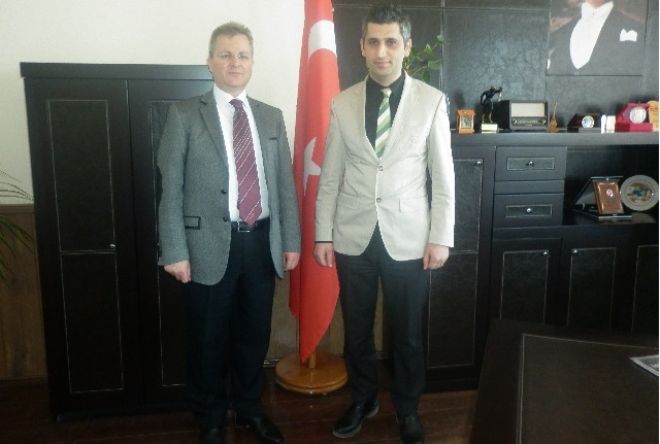 BASIN İLAN KURUMU MÜDÜRÜ ŞAHİN`den ERDEK ZİYARETİ