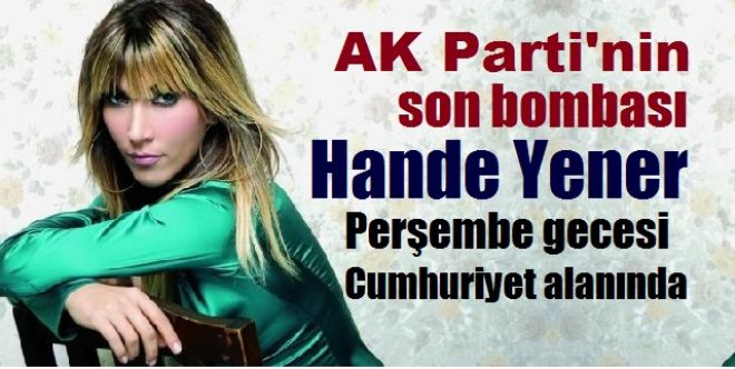 HANDE YENER KONSERİ