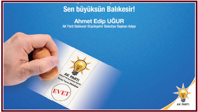 Sen ``büyük``sün Balıkesir!