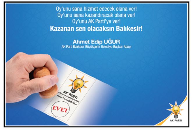 Kazanan sen olacaksın Balıkesir!
