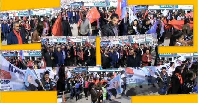 CHP İktidar yürüyüşü ile noktaladı.
