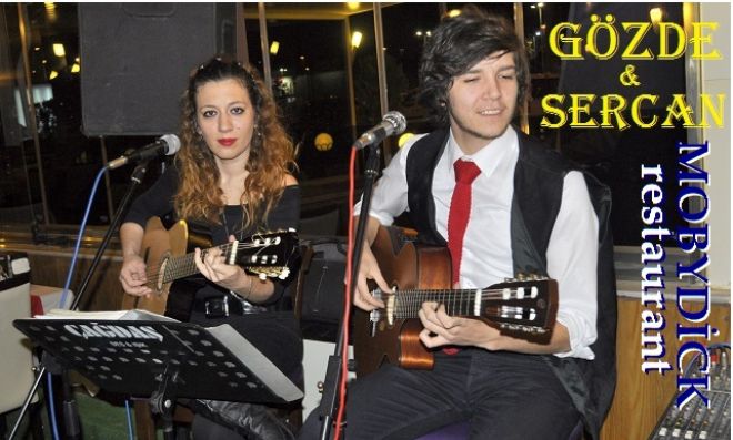 Gözde & Sercan Moby Dick Restaurant`a renk kattı