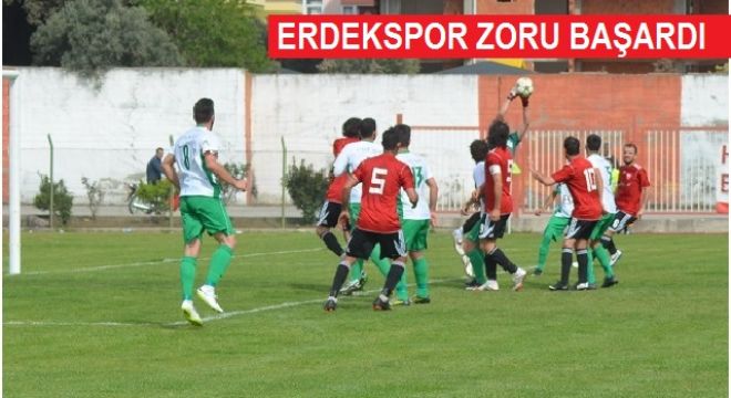 Erdek, Vitra virajına takıldı 2-2