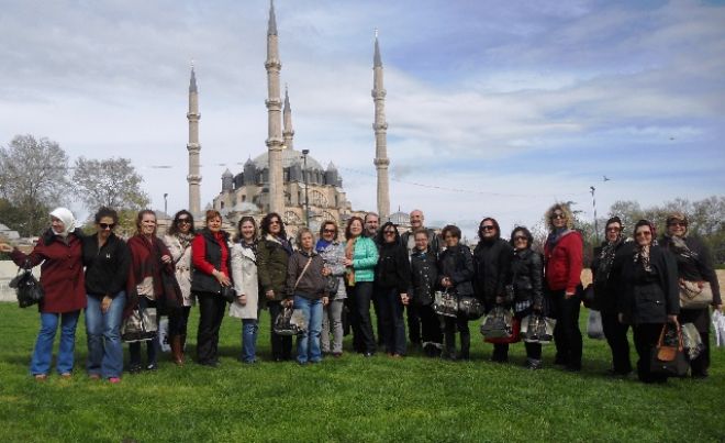 Edirne`yi gezdiler