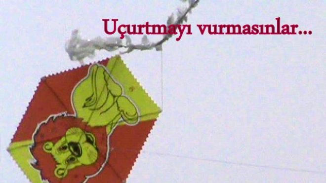 Gökyüzü şenlendi...