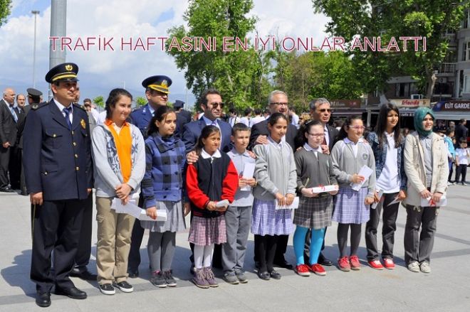 Trafik haftası kutlanıyor