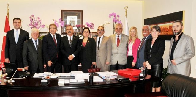  BALIKESİR BAROSUNDAN TEBRİK ZİYARETİ