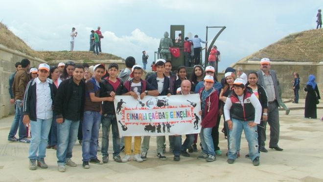 Çanakkale`de şehitlik ziyareti
