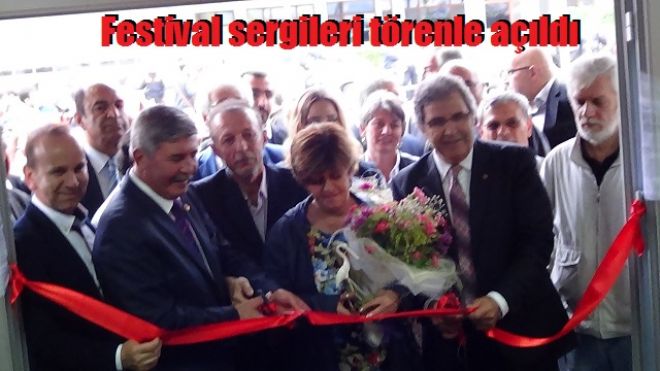 Festival sergileri açıldı