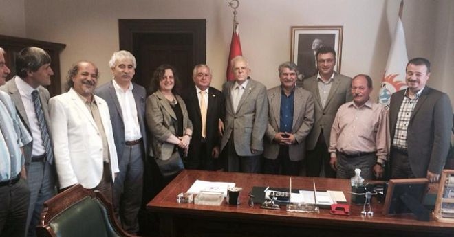 Fikri Sağlar`dan Başkanlara ziyaret