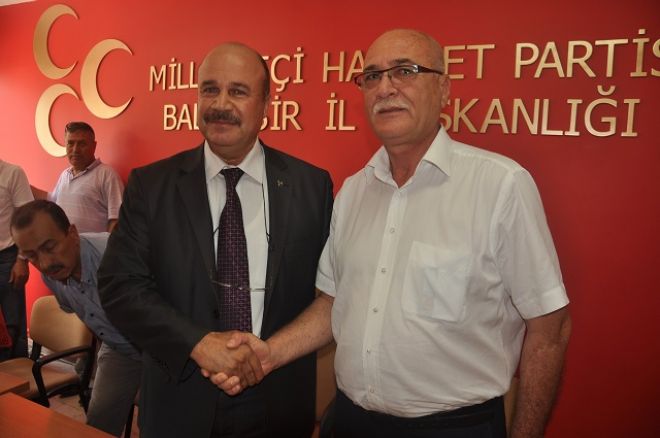 BALIKESİR MHP`DE GÖREV DEĞİŞİMİ