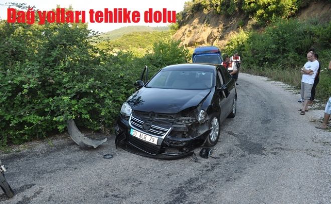  Kapıdağ çevre yolunda kaza