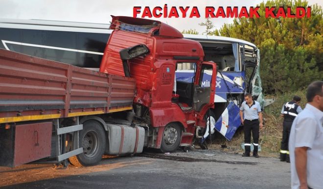 Faciaya ramak kaldı.