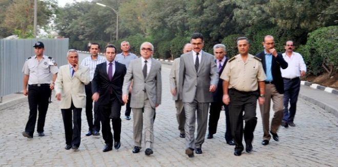 Vali katıldı.
