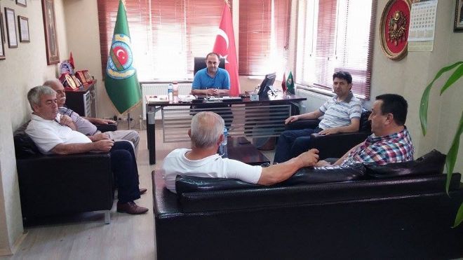 Genel Müdür Bahadır`dan Ziraat odası ziyareti