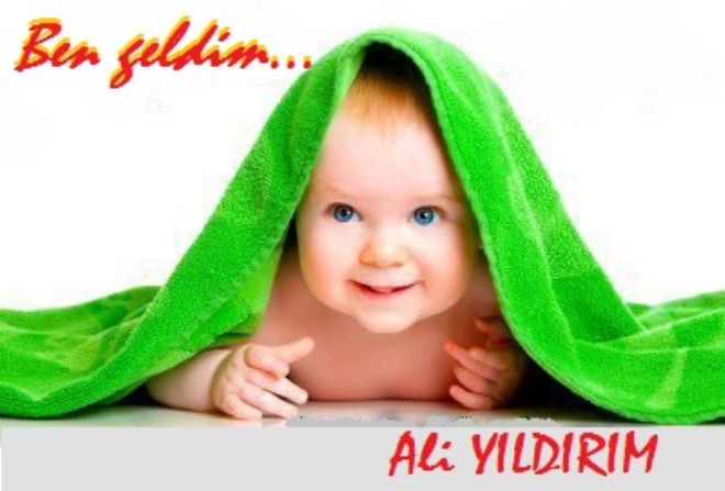 Yıldırım ve Ay ailelerinin bebek sevinci