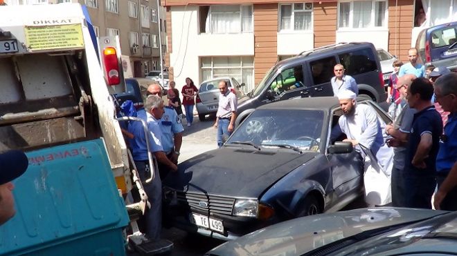 Olan gariban işçiye oldu