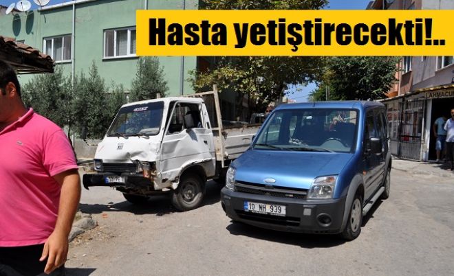 Fahri cankurtaranı kaza yaptı.