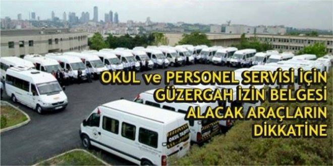 Servis araçlarına yeni düzenleme