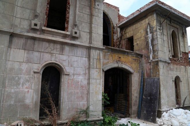 ESKİ SANTRAL-YENİ KÜLTÜR MERKEZİ ÇALIŞMALARI DEVAM EDİYOR.
