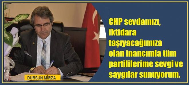CHP Kuruluşunu kutluyor