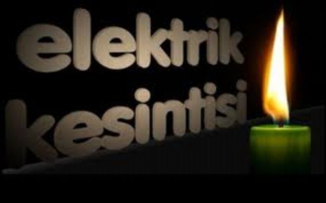 Bölgesel Elektrik kesintisi
