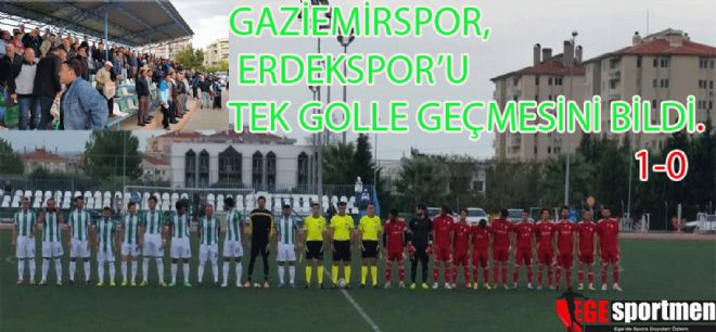 Erdekspor ilk devrenin sonunda teslim oldu.