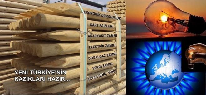 Doğalgaz ve Elektriğe Yüzde 9 Zam