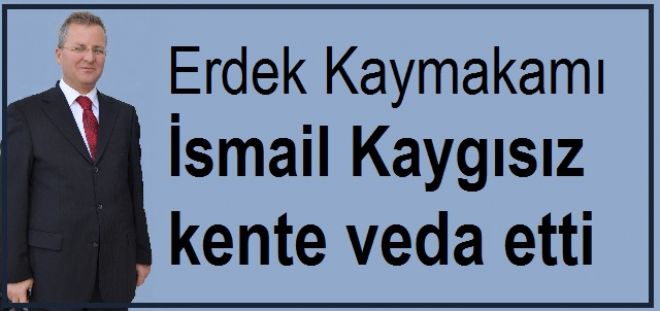 Kaygısız veda etti