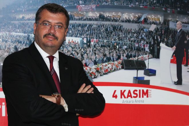 Erkul  Balıkesir`e partinin değil hizmet bayrağını dikin