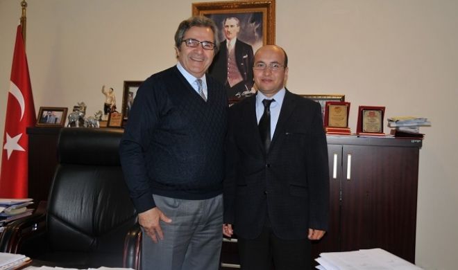 YENİ VERGİ DAİRESİ MÜDÜRÜNDEN NEZAKET ZİYARETİ