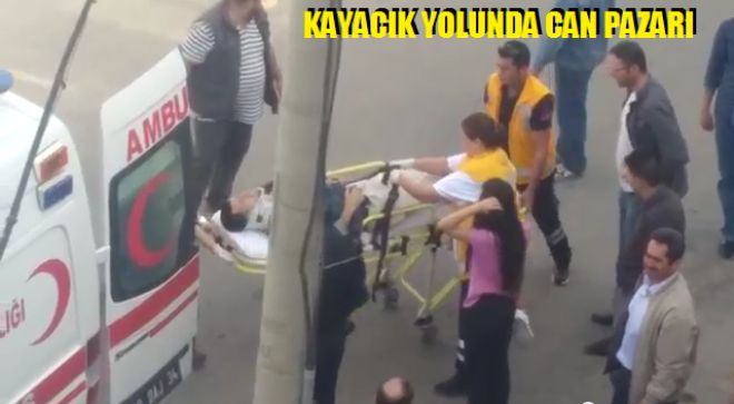 Kayacık yolunda kaza