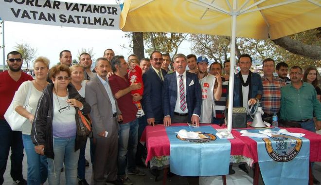 Milletvekili, Namık Havutça destek verdi.