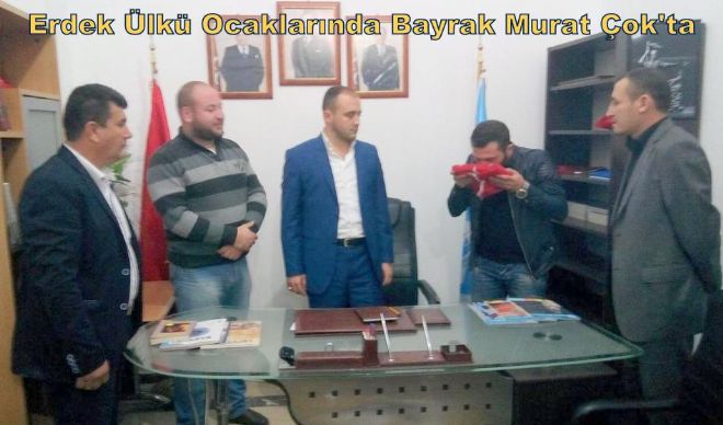 Erdek Ülkü Ocaklarında nöbet değişimi