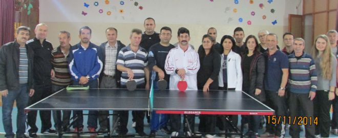 Öğretmenler günü anısına, Masa tenis turnuvası