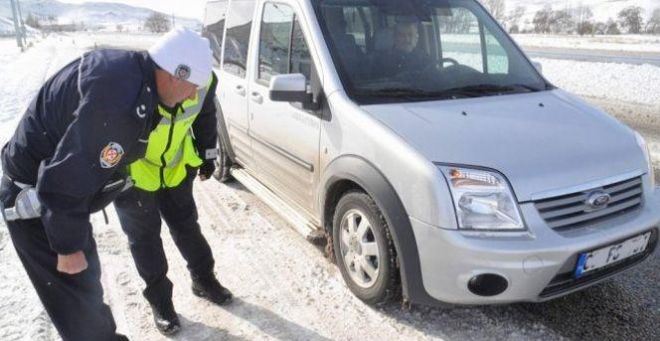 Kış Lastiği Uygulaması Yarın Başlıyor