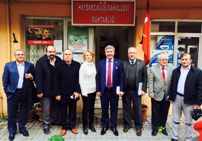 Vekil, Muhtarları dinledi.