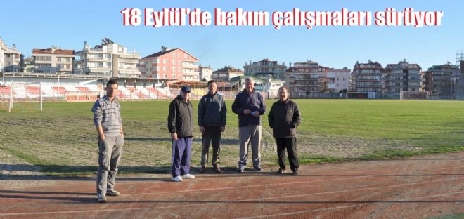 Erdek stadında zemin güçlendirmesi
