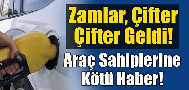 Zamlar yağmur gibi geldi.